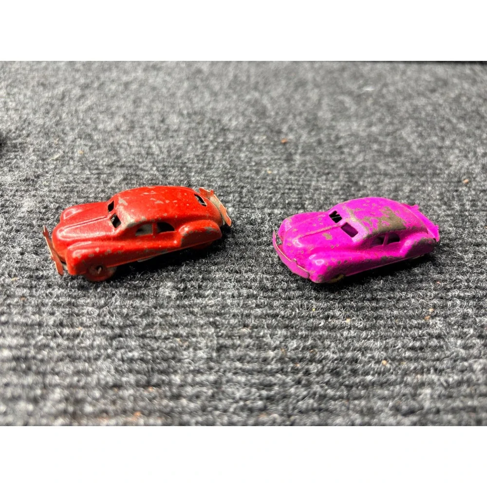 Vintage Diecast Metal Toy Car Lot Yatming Jaguar XJS Tootsietoy USA Japan 4pc